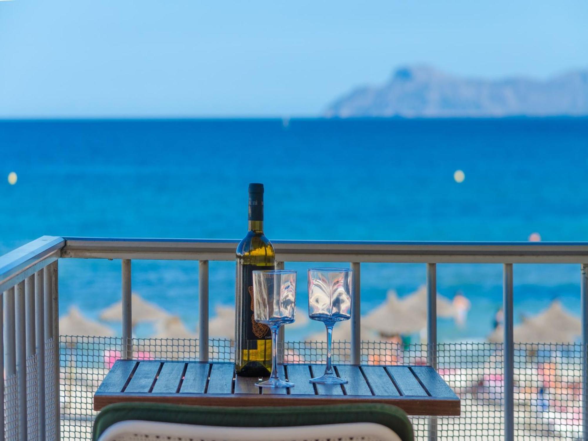 In Port D'alcudia Playa de Muro (Mallorca)
